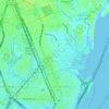 Yaba topographic map, elevation, terrain