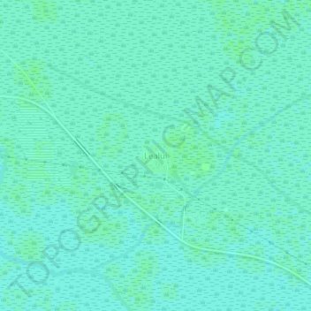 Lealui topographic map, elevation, terrain