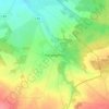 Hohenwerbig topographic map, elevation, terrain