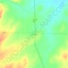 Cherokee topographic map, elevation, terrain