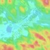 Järnforsen topographic map, elevation, terrain