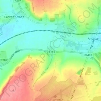 West Willoughby topographic map, elevation, terrain