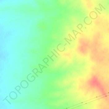 Al Madaba topographic map, elevation, terrain