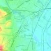 Southlands topographic map, elevation, terrain