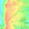 Cottesmore topographic map, elevation, terrain