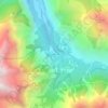 Les Gauchoirs topographic map, elevation, terrain