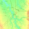 Sheopur topographic map, elevation, terrain