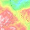 Katang topographic map, elevation, terrain