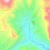 Antonio topographic map, elevation, terrain