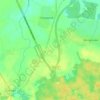 Горловка topographic map, elevation, terrain