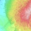 Lambojon topographic map, elevation, terrain