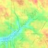 Mars Hill topographic map, elevation, terrain