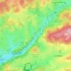 Süttenbach topographic map, elevation, terrain