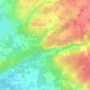 Le Moulin Du Pé topographic map, elevation, terrain