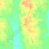 Leetown topographic map, elevation, terrain