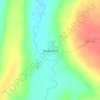 Тридцатый topographic map, elevation, terrain