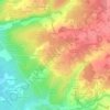 Les Jardins de la Loire topographic map, elevation, terrain