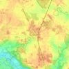 Aschenstedt topographic map, elevation, terrain