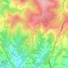 Duddleswell topographic map, elevation, terrain