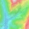 Le Perrier topographic map, elevation, terrain