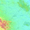 Bathin III topographic map, elevation, terrain