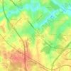 Willow Wood topographic map, elevation, terrain