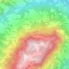 Acquaria topographic map, elevation, terrain