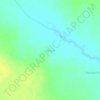 Tongue topographic map, elevation, terrain