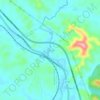 Trolak topographic map, elevation, terrain