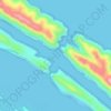 Horizontal Falls topographic map, elevation, terrain