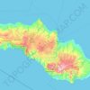 Kecamatan Nggaha Ori Angu topographic map, elevation, terrain