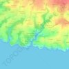 Kergantine topographic map, elevation, terrain