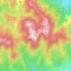 Les Plaines topographic map, elevation, terrain