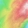 Roche Béranger topographic map, elevation, terrain