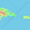 La Altagracia topographic map, elevation, terrain