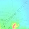 Berdo topographic map, elevation, terrain