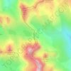 Seuil des Rochilles topographic map, elevation, terrain