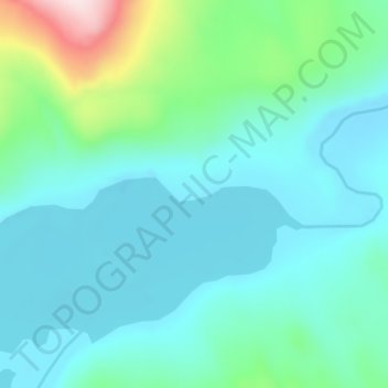 Сюрюн-Кюель topographic map, elevation, terrain