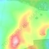 Goe Hill topographic map, elevation, terrain