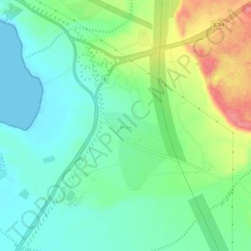 Sharma topographic map, elevation, terrain