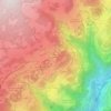 Lengmoos - Longomoso topographic map, elevation, terrain