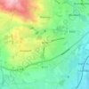 Starling topographic map, elevation, terrain