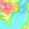 Rajac topographic map, elevation, terrain