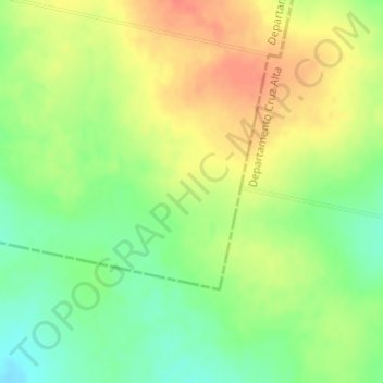 Alabahama topographic map, elevation, terrain