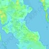 Kerouarc'h topographic map, elevation, terrain