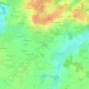 Martigne topographic map, elevation, terrain
