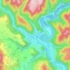 Vorey-sur-Arzon topographic map, elevation, terrain