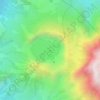 Ijen topographic map, elevation, terrain