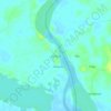 Bomboja topographic map, elevation, terrain