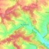 Moosthann topographic map, elevation, terrain
